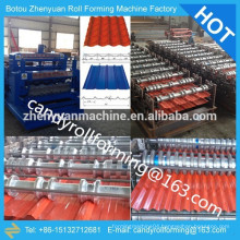 glazed tile double layer roof tile roll forming machine/double glazed tile sheets machine